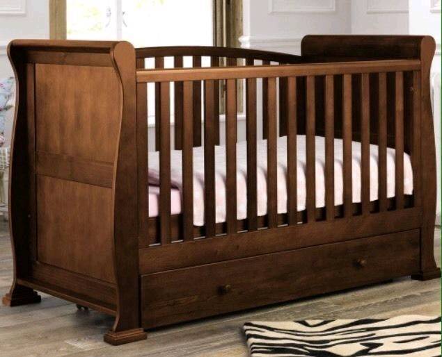 babies r us sleigh cot bed